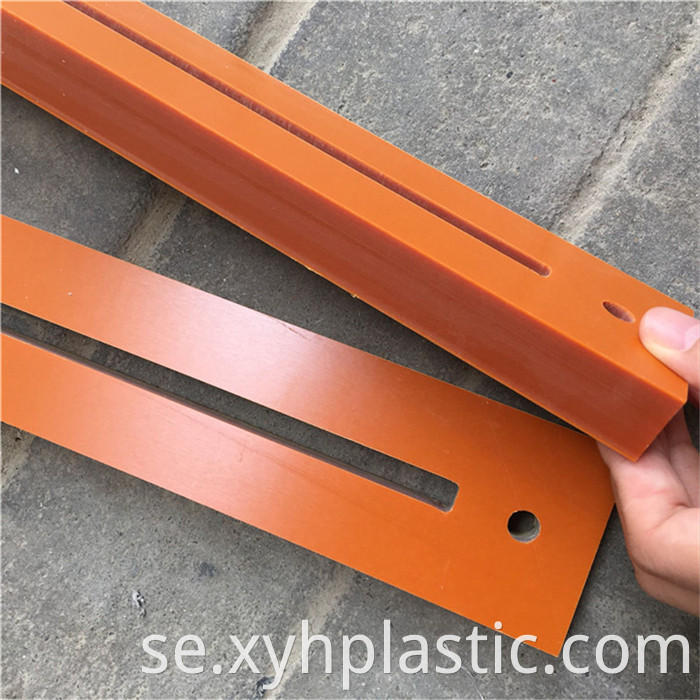 Orange Bakelite Block